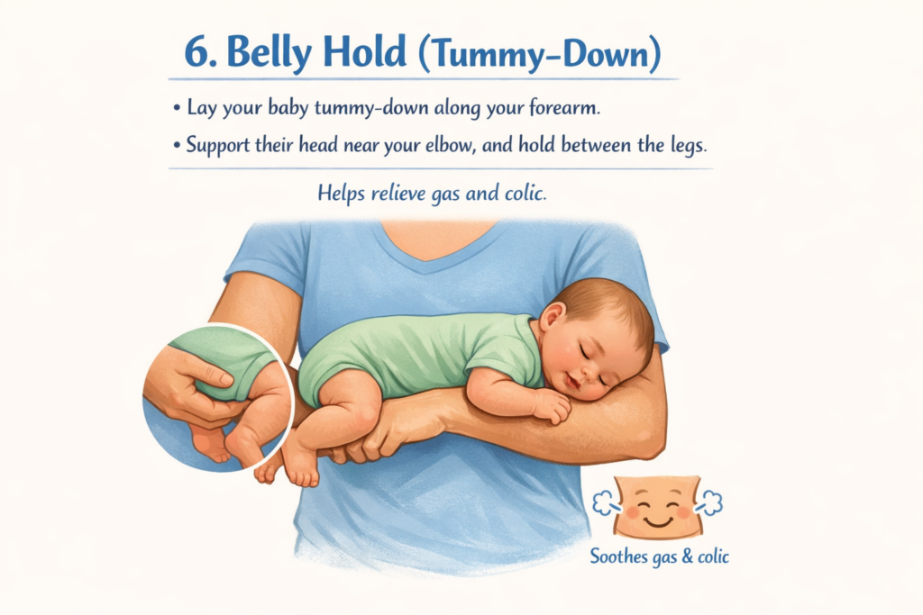 Belly-Hold-of-a-baby-by-Health-Hive-Nest