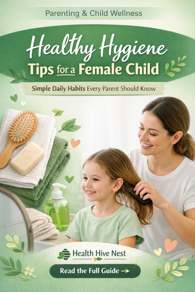 Health tips for a female child health hive nest