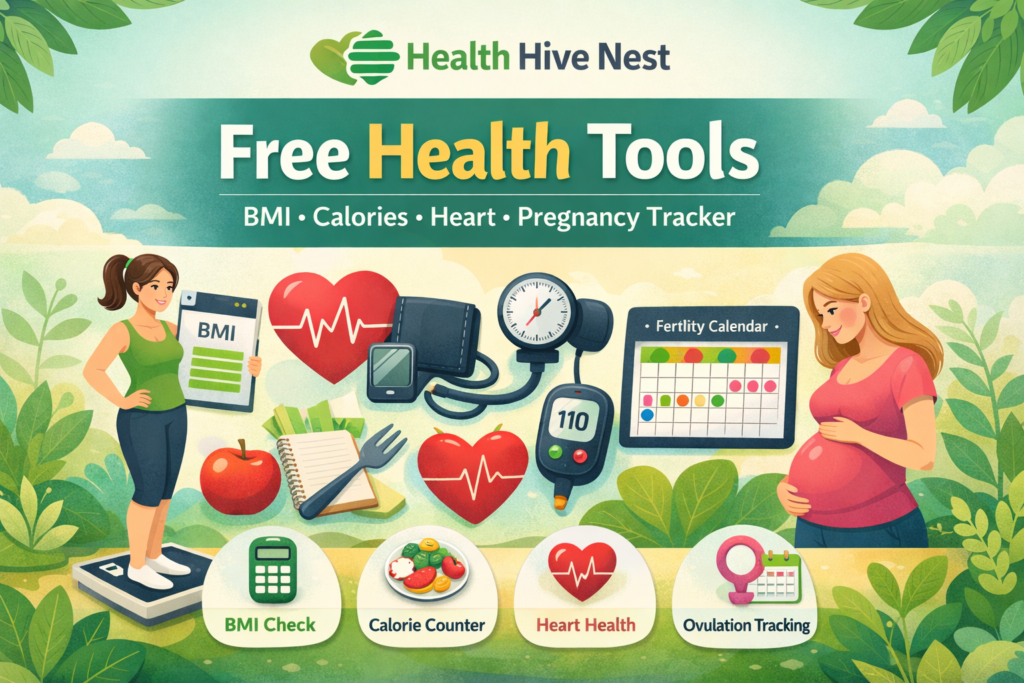 Free Health tools by Health Hive Nest