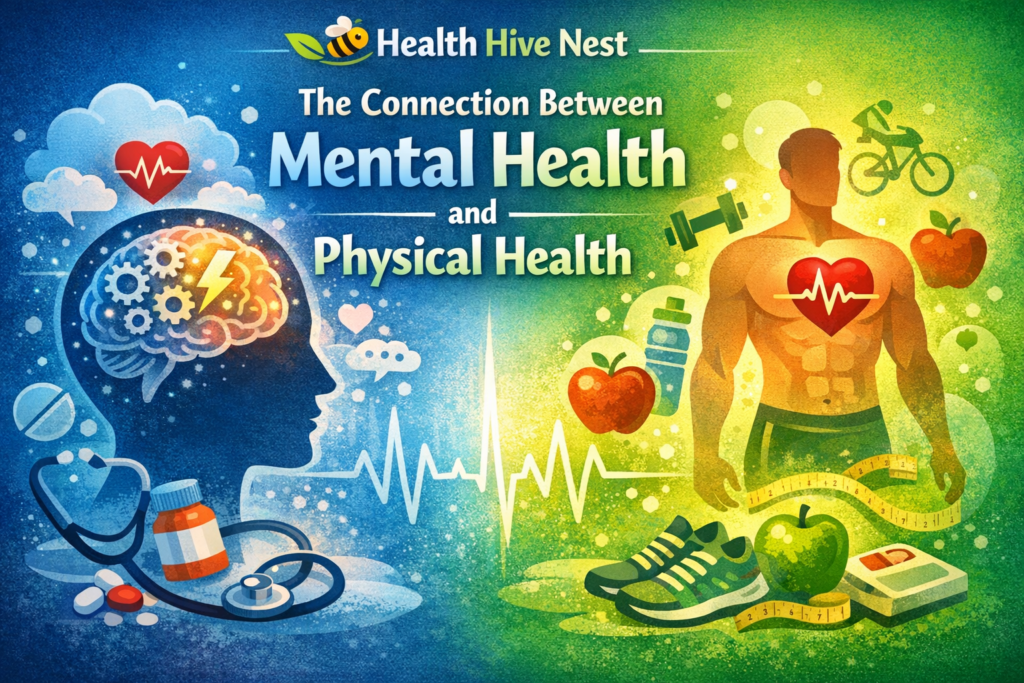 The Connection Between Mental Health and Physical Health By Health Hive Nest