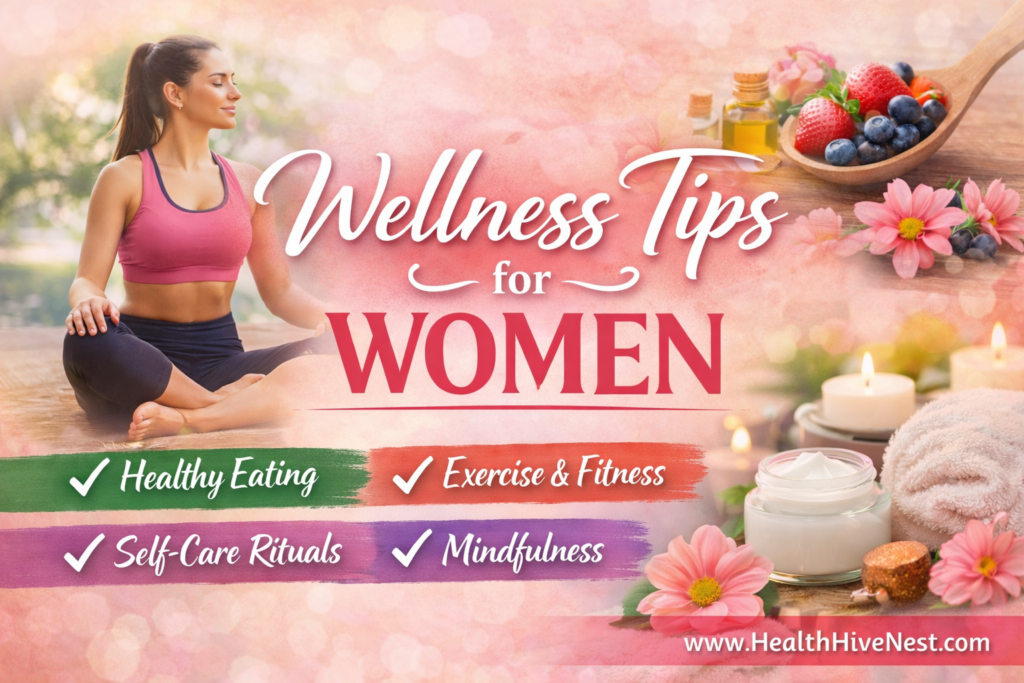 Wellness Tips for women by Health Hive Nest USA