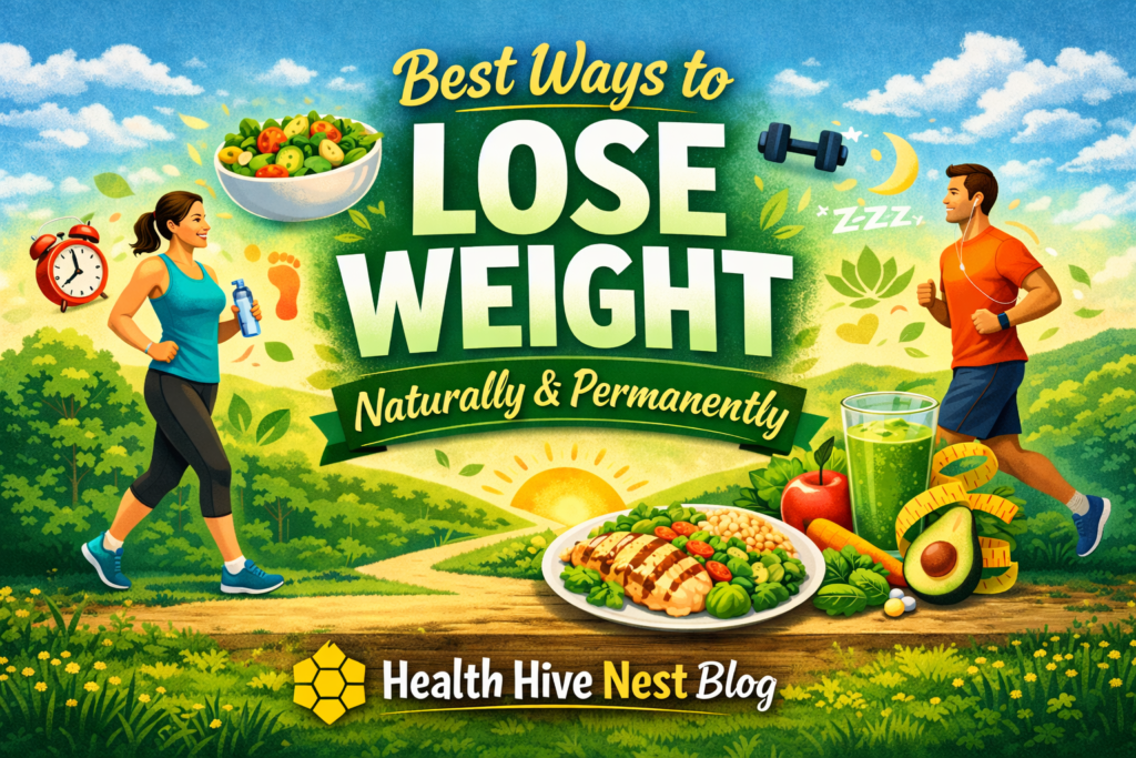 Best Ways to Lose Weight Naturally and Permanently